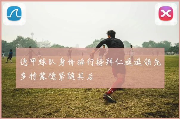 德甲球队身价排行榜拜仁遥遥领先多特蒙德紧随其后